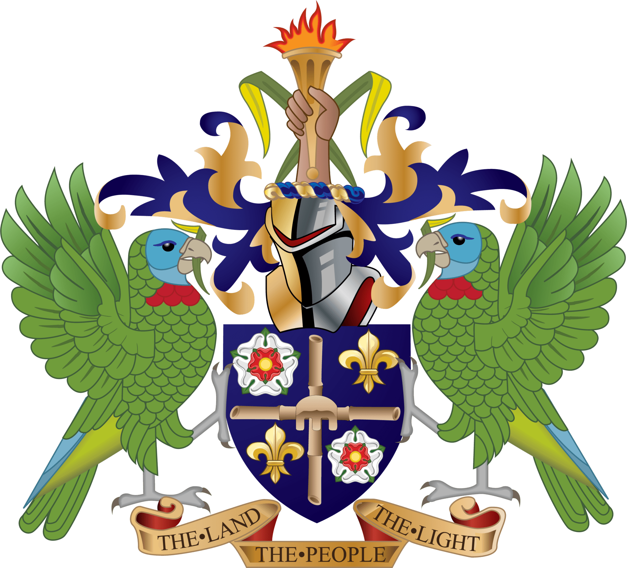 Coat of Arms of Saint Lucia